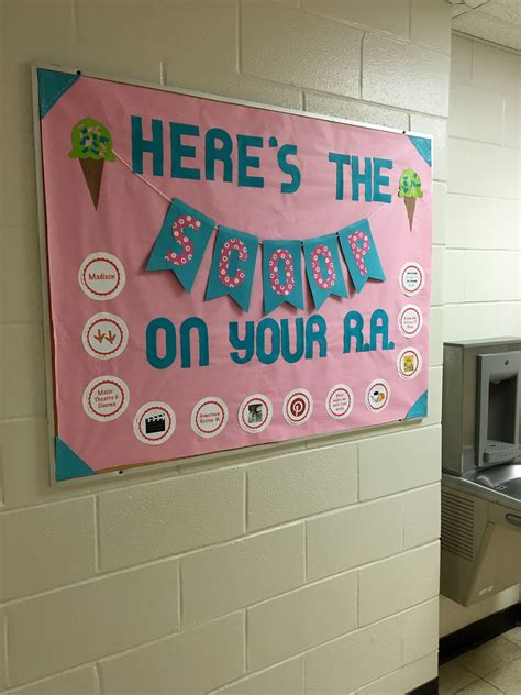 Punch out your goals Use rubber bands to cover the tops of cups with tissue paper and attach them to your <b>board</b>. . Ra bulletin board ideas